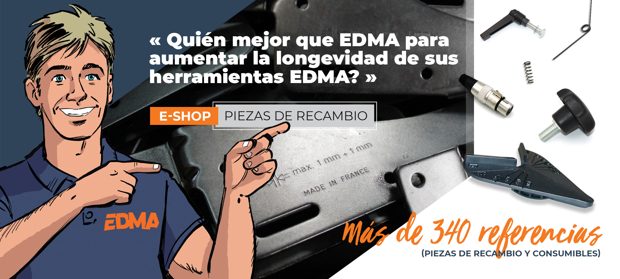 PARA QUE SUS FIELES PRODUCTOS EDMA DUREN M&Aacute;S TIEMPO...